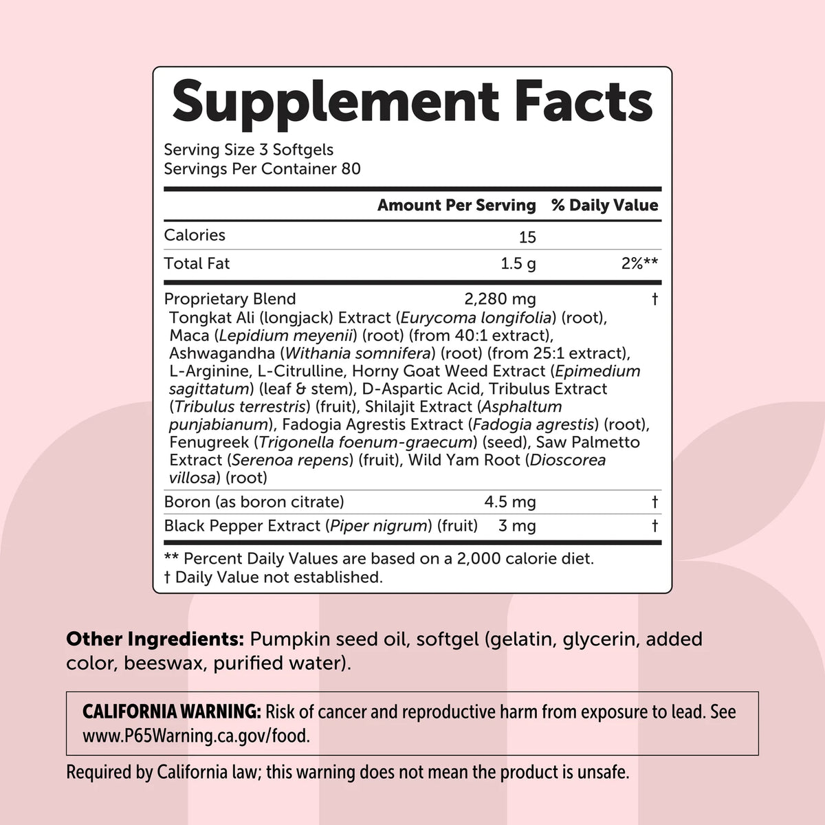 Testosterone+ Advanced 15 In 1